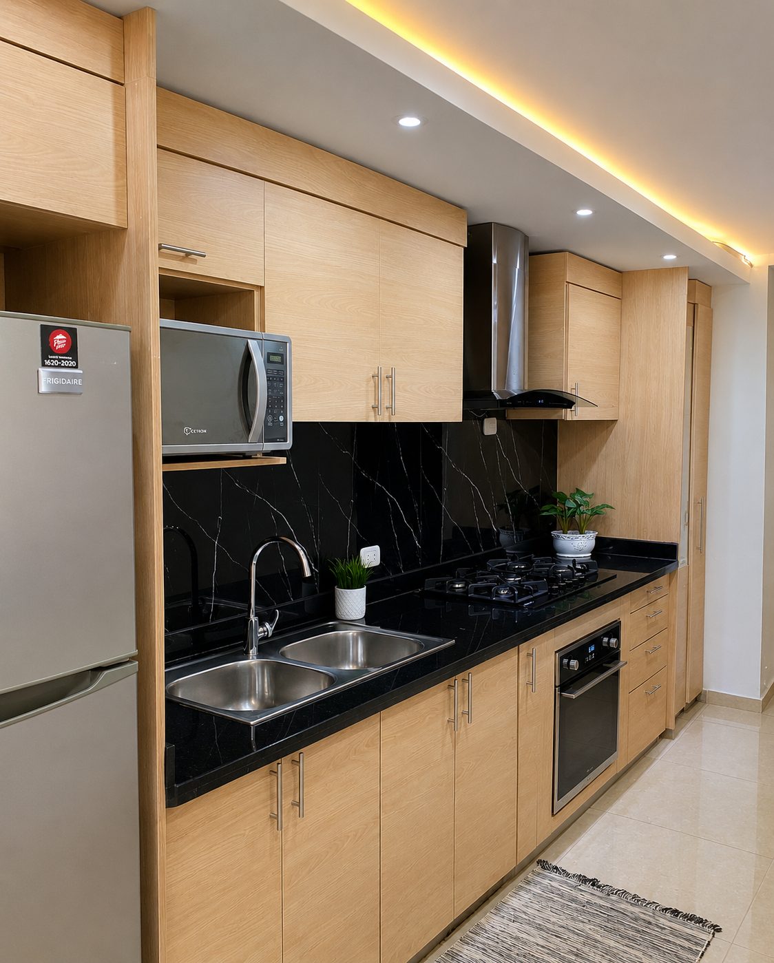 Cocina en roble